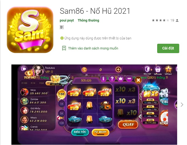 Tải app SAM86 